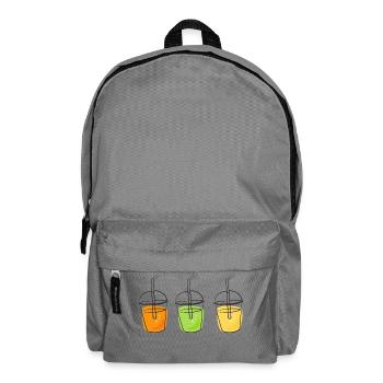 Getränke - Rucksack - Mittelgrau - Vorne