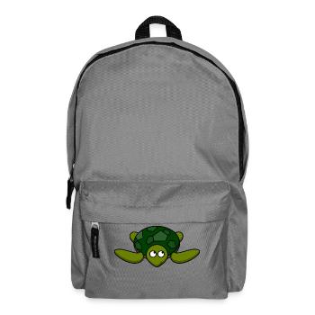 Love turtle - Backpack - elephant grey - Front