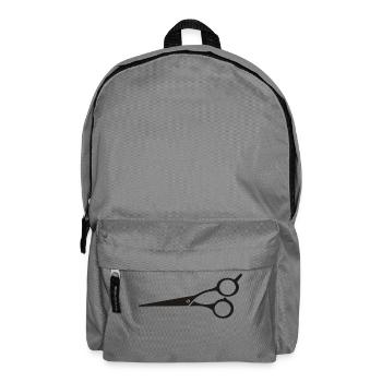 coiffeur de coiffeur de coiffeur de coiffeur salon de coiffure divulgue b - Sac à dos - gris éléphant - Devant