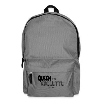 Königin des Raclette - Rucksack - Mittelgrau - Vorne
