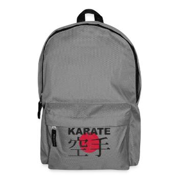 Karate - Rucksack - Mittelgrau - Vorne