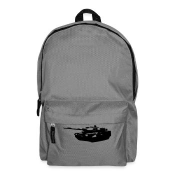 armor-leopard - Backpack - elephant grey - Front