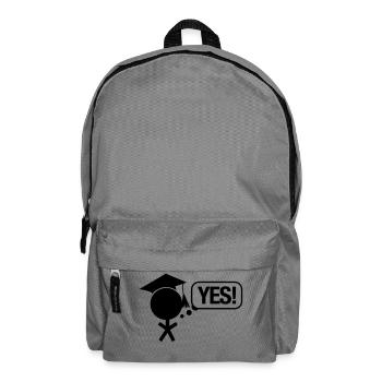 student_yes_f1 - Backpack - elephant grey - Front