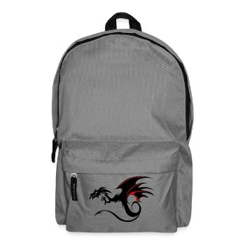 dragon tribal tatouage forme 20049 x - Sac à dos - gris éléphant - Devant