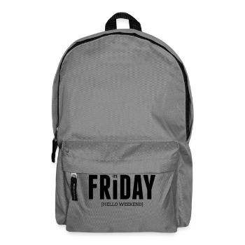 Its friday - Rucksack - Mittelgrau - Vorne