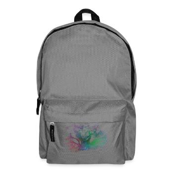 Fumée colorée - Sac à dos - gris éléphant - Devant