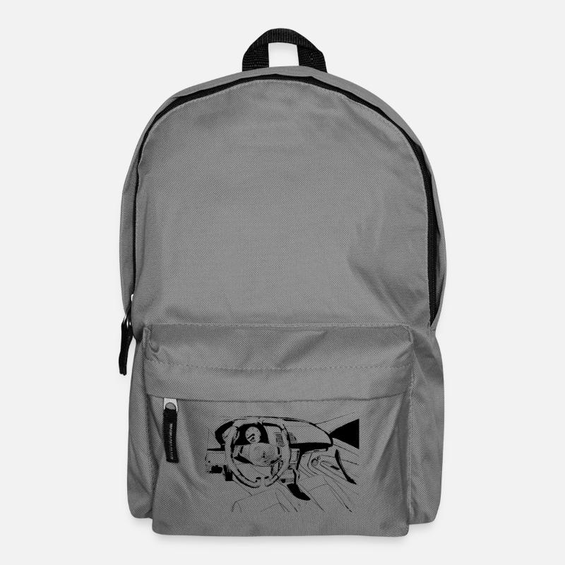 fantasy car inside - Rucksack - Mittelgrau