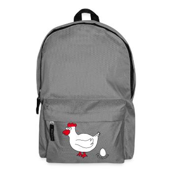 Chicken - Backpack - elephant grey - Front