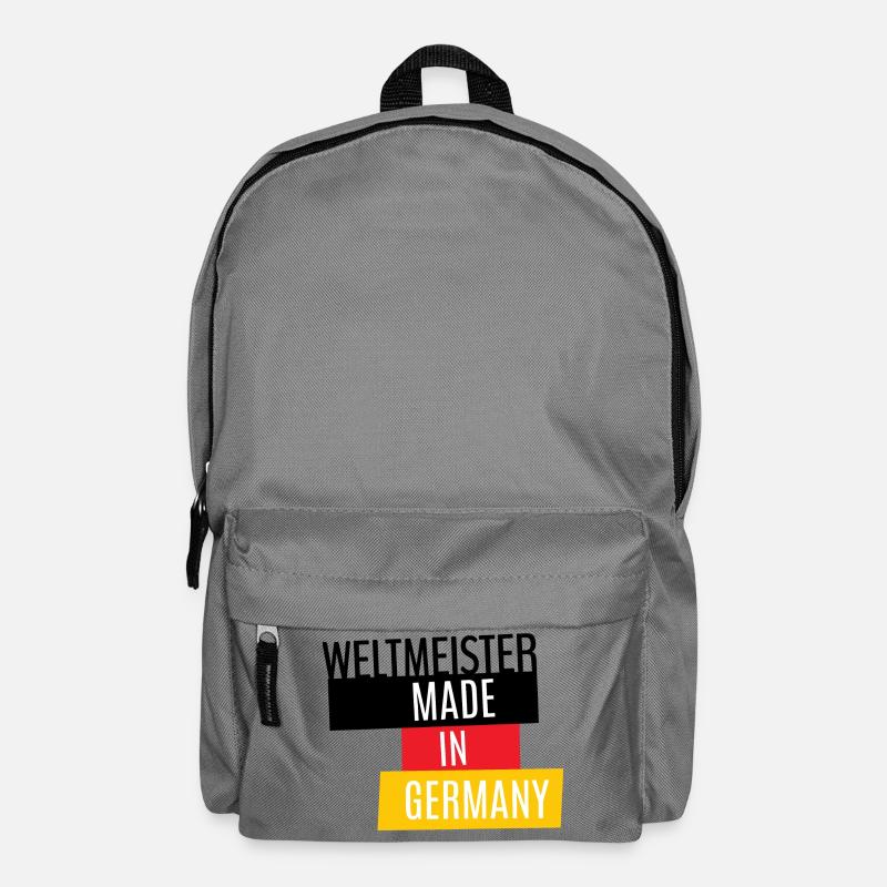 Weltmeister Made in Germany - Rucksack - Mittelgrau