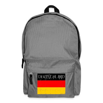 Germany flag, Germany flag, world champion - Backpack - elephant grey - Front