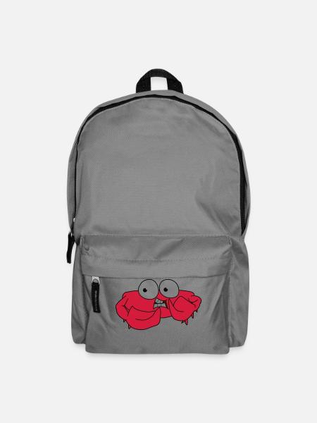 Krabbe - Rucksack - Mittelgrau