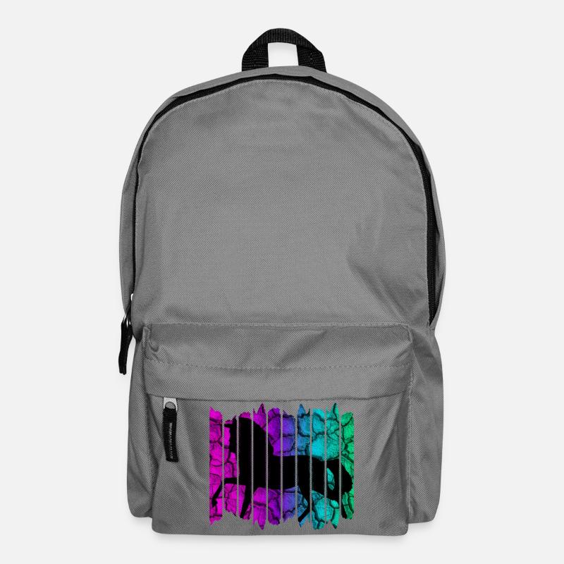 Pferd - Rucksack - Mittelgrau