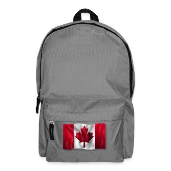 Canada Canada drapeau cool stylish - Sac à dos - gris éléphant - Devant