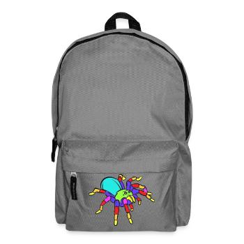 Spider Funny - Rucksack - Mittelgrau - Vorne