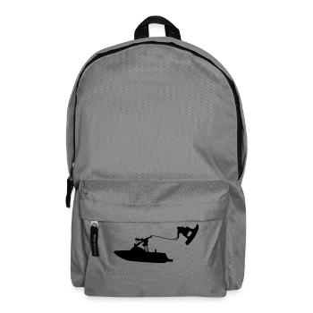 wakeboat_1 - Backpack - elephant grey - Front