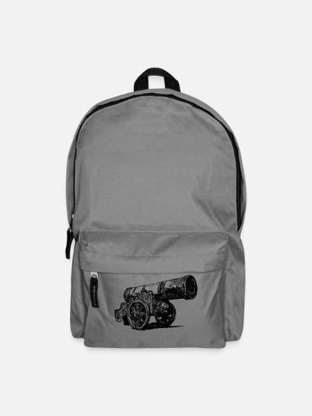 Kanone - Rucksack - Mittelgrau