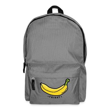 FRIDAY banana - Sac à dos - gris éléphant - Devant