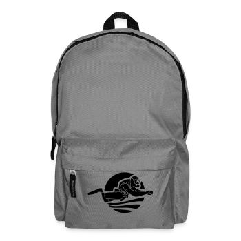 Sidemount-Forum Logo - Rucksack - Mittelgrau - Vorne