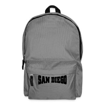 San Diego - Rucksack - Mittelgrau - Vorne