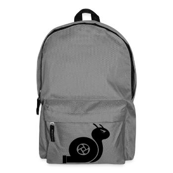 Turbo Snail Fan Shirt - Backpack - elephant grey - Front