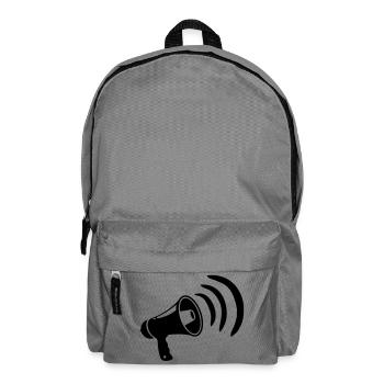 megafon_f1 - Rucksack - Mittelgrau - Vorne