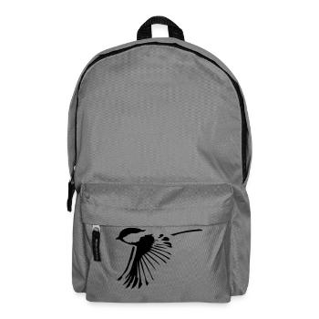 Vogel - Rucksack - Mittelgrau - Vorne
