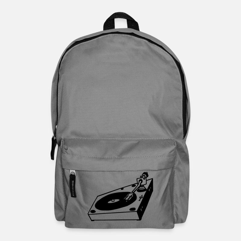 DJ turntable - Sac à dos - gris éléphant