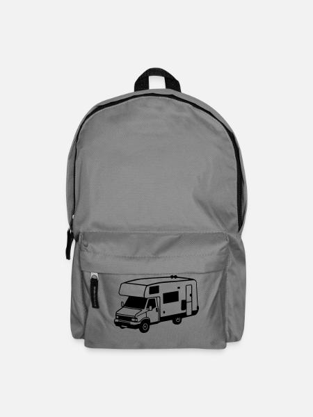 Wohnmobil - Rucksack - Mittelgrau