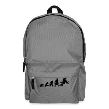 moto trial - Backpack - elephant grey - Front