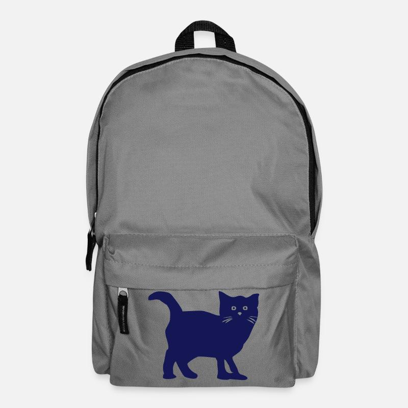 Katze - Rucksack - Mittelgrau