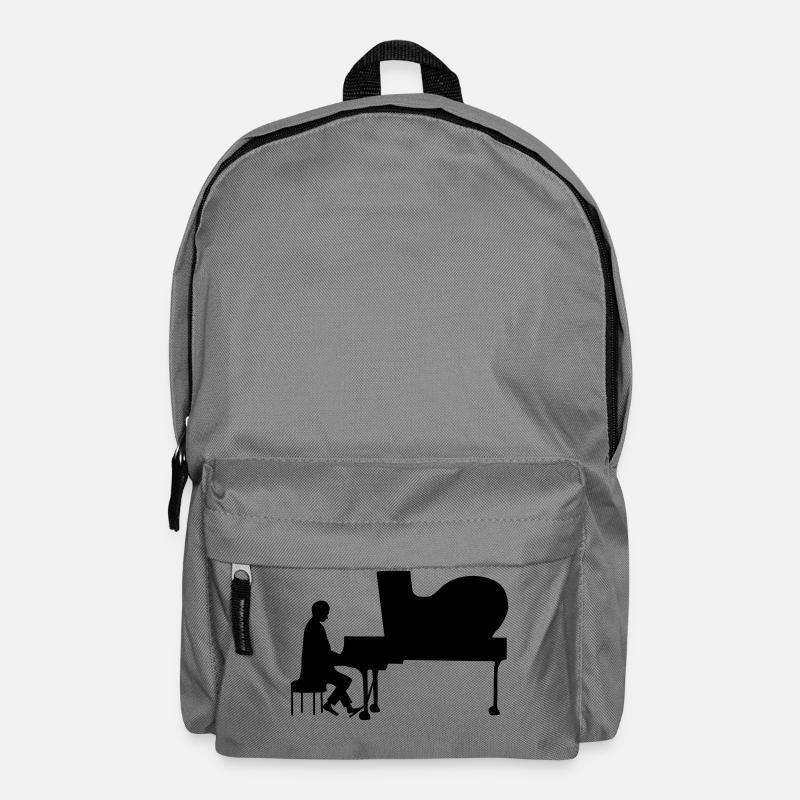 Pianist - Rucksack - Mittelgrau
