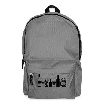 drinking_alcohol_f1 - Rucksack - Mittelgrau - Vorne