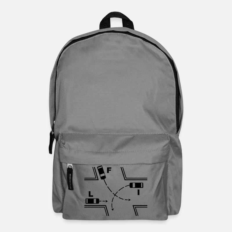 Kreuzung_1_se1 - Rucksack - Mittelgrau