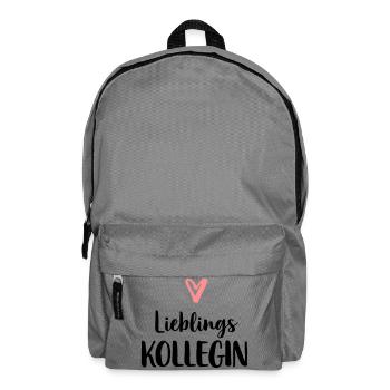 Lieblings Kollegin Beruf Arbeit Freundschaft - Rucksack - Mittelgrau - Vorne