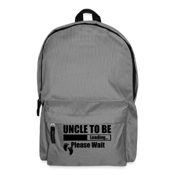 Uncle To Be Loading Please Wait - Backpack - elephant grey - Front
