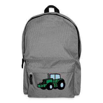 Traktor - Rucksack - Mittelgrau - Vorne