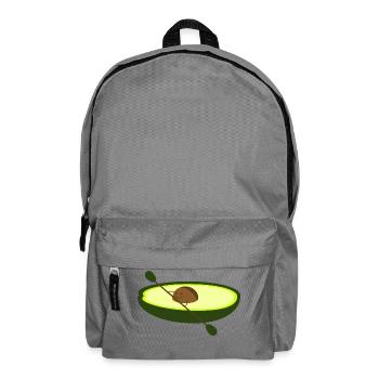 Avocado als Paddler - Rucksack - Mittelgrau - Vorne