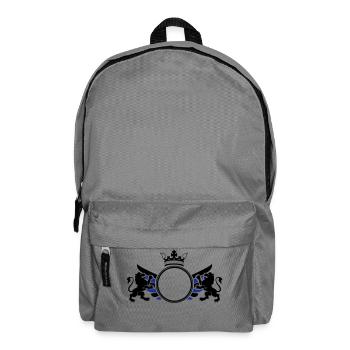 wappen_lions_002 - Rucksack - Mittelgrau - Vorne