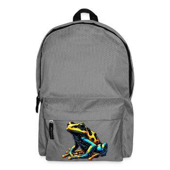 Frosch - Rucksack - Mittelgrau - Vorne