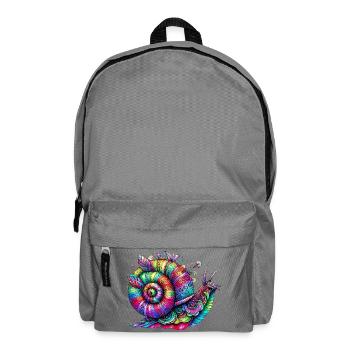 Snail - Backpack - elephant grey - Front