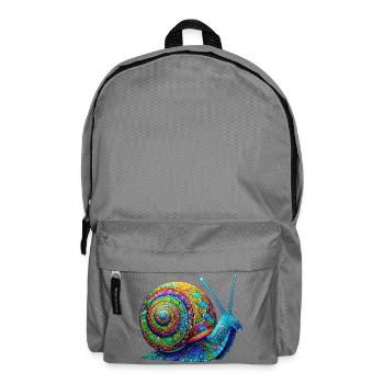 Schnecke - Rucksack - Mittelgrau - Vorne