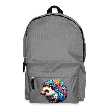 Igel - Rucksack - Mittelgrau - Vorne