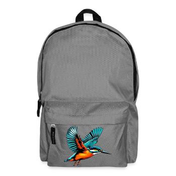 Martin-pêcheur - Sac à dos - gris éléphant - Devant