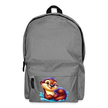 Otter - Backpack - elephant grey - Front