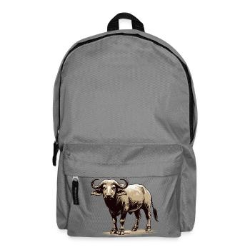 Buffle - Sac à dos - gris éléphant - Devant