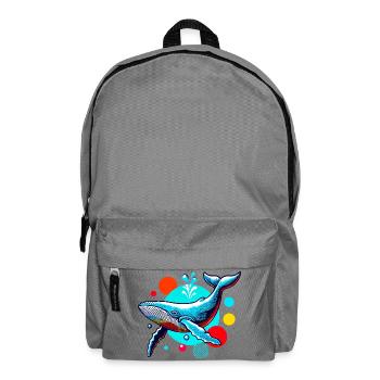 Wal - Rucksack - Mittelgrau - Vorne