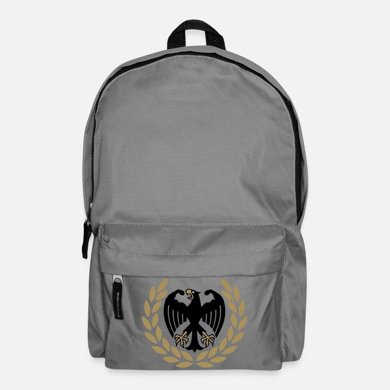 Deutscher Kraftsport Adler - Rucksack - Mittelgrau