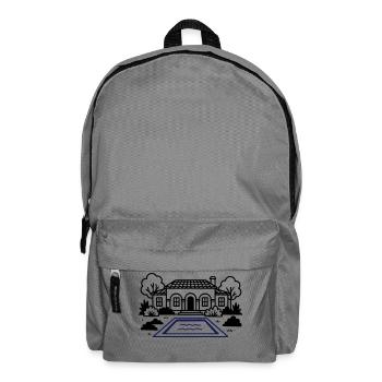 Finca House Villa - Backpack - elephant grey - Front