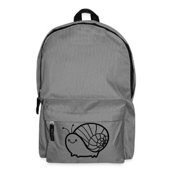 Escargot 01 - Sac à dos - gris éléphant - Devant