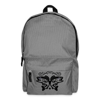 Pisces icon - Backpack - elephant grey - Front